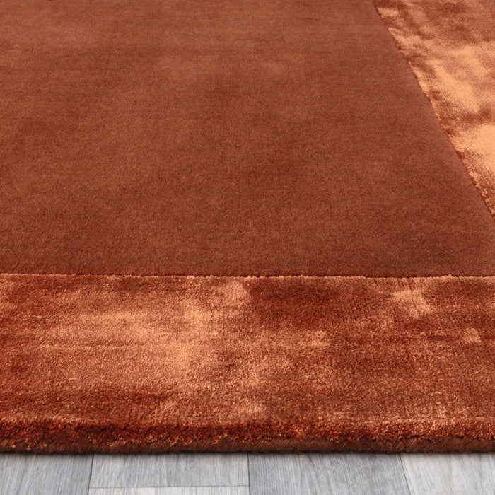 Atmacha Home And Living Rug Ascot Rust Rug