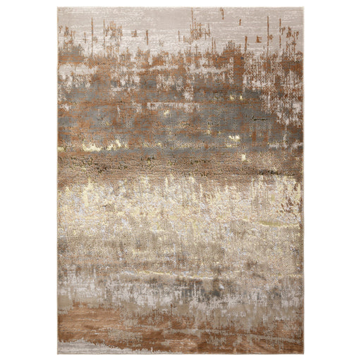 Atmacha Home And Living Rug Aurora Dune Metallic Rug AU01