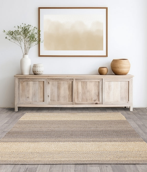 Atmacha Home And Living Rug Cedar Natural Grey Rug