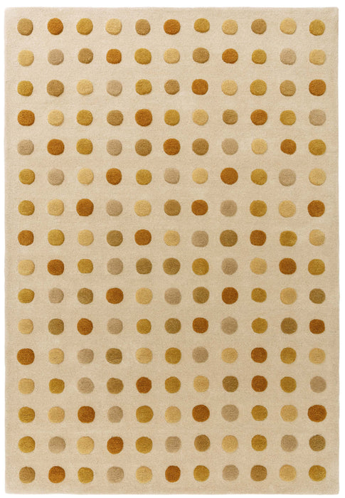 Atmacha Home And Living Rug Dotty Gold Rug