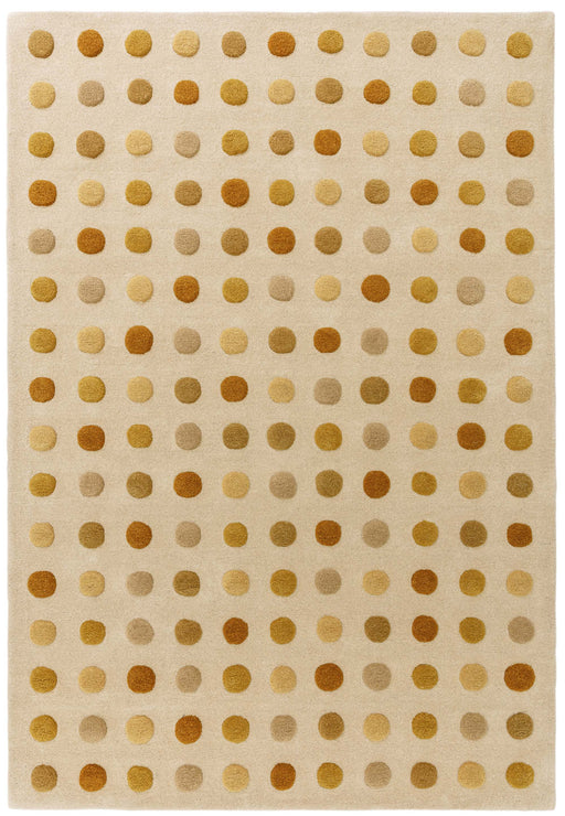 Atmacha Home And Living Rug Dotty Gold Rug