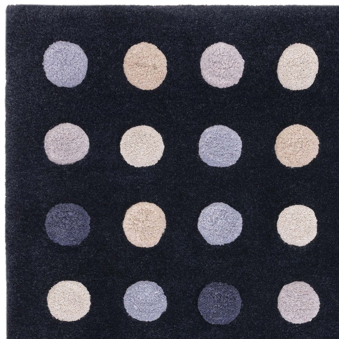 Atmacha Home And Living Rug Dotty Navy Rug