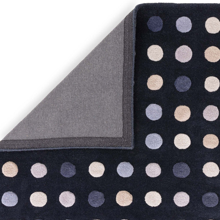 Atmacha Home And Living Rug Dotty Navy Rug