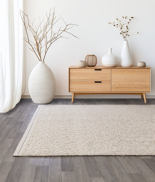 Atmacha Home And Living Rug Elm Ivory Rug