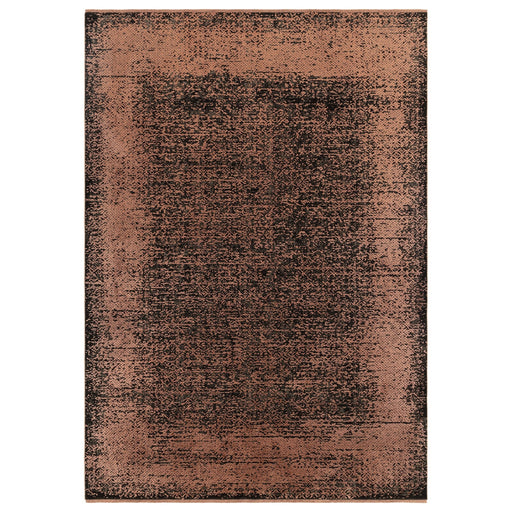 Atmacha Home And Living Rug Elodie Terracotta / Black Rug