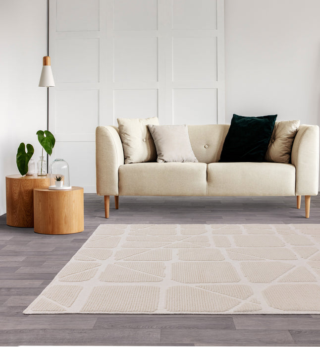 Atmacha Home And Living Rug Freja Method Ivory Rug