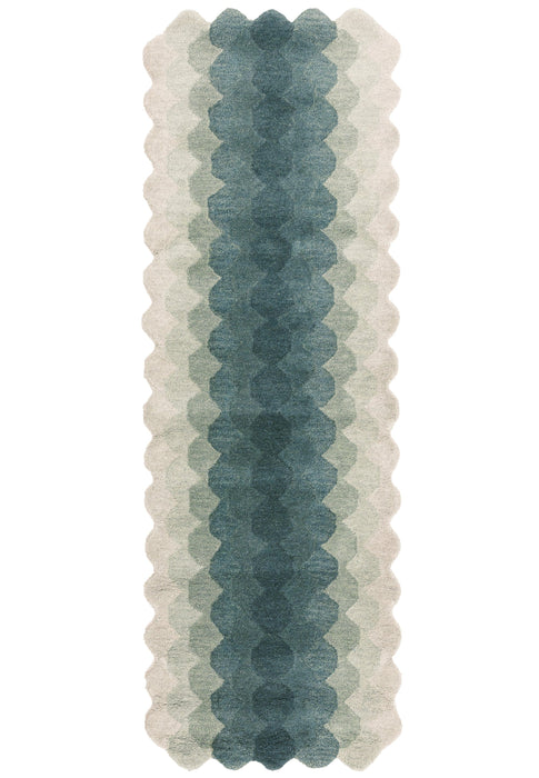 Atmacha Home And Living Rug Hive Teal Rug