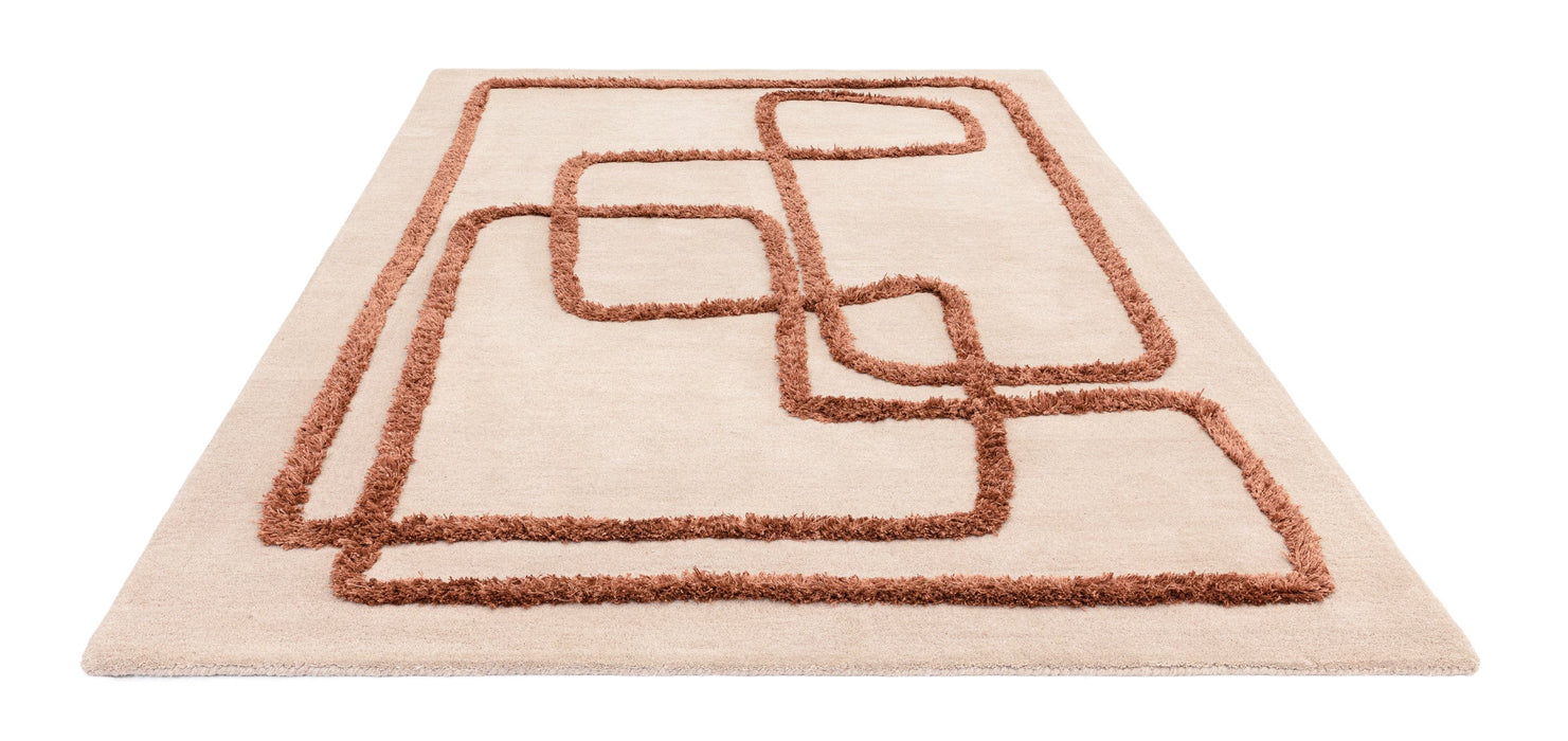 Atmacha Home And Living Rug Infinity Copper Rug