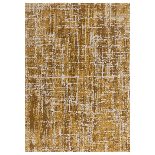 Atmacha Home And Living Rug Kuza Abstract Gold Rug