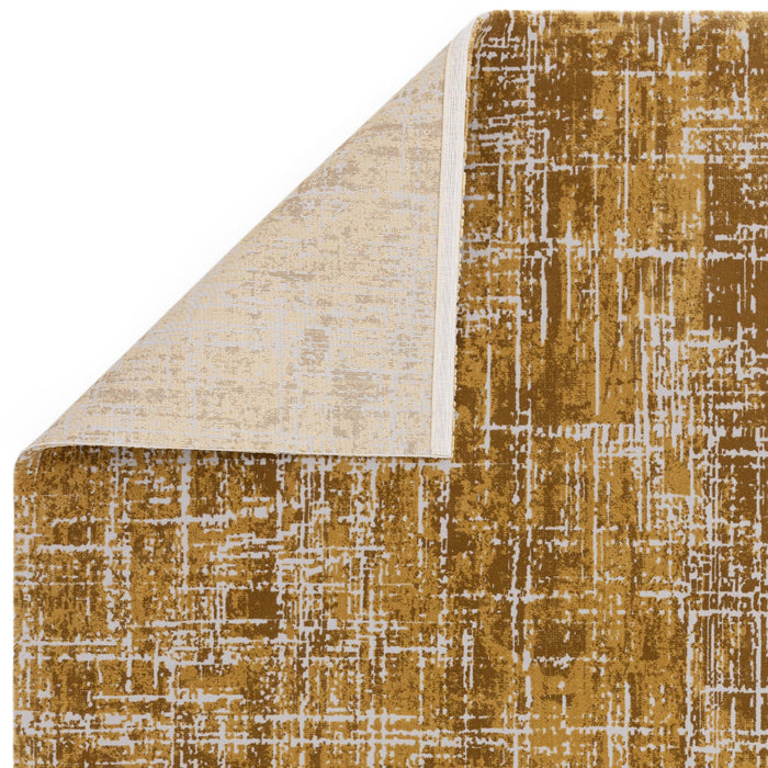 Atmacha Home And Living Rug Kuza Abstract Gold Rug