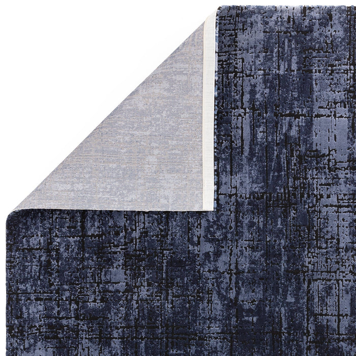 Atmacha Home And Living Rug Kuza Abstract Navy Rug