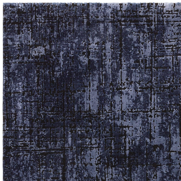 Atmacha Home And Living Rug Kuza Abstract Navy Rug