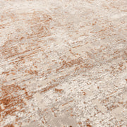 Atmacha Home And Living Rug Kuza Border Terracotta Rug