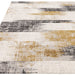 Atmacha Home And Living Rug Kuza Lines Gold Rug