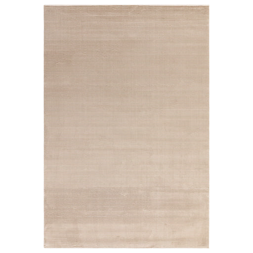 Atmacha Home And Living Rug Kuza Plain Stripe Beige Rug