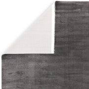 Atmacha Home And Living Rug Kuza Plain Stripe Charcoal Rug