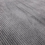 Atmacha Home And Living Rug Kuza Plain Stripe Charcoal Rug