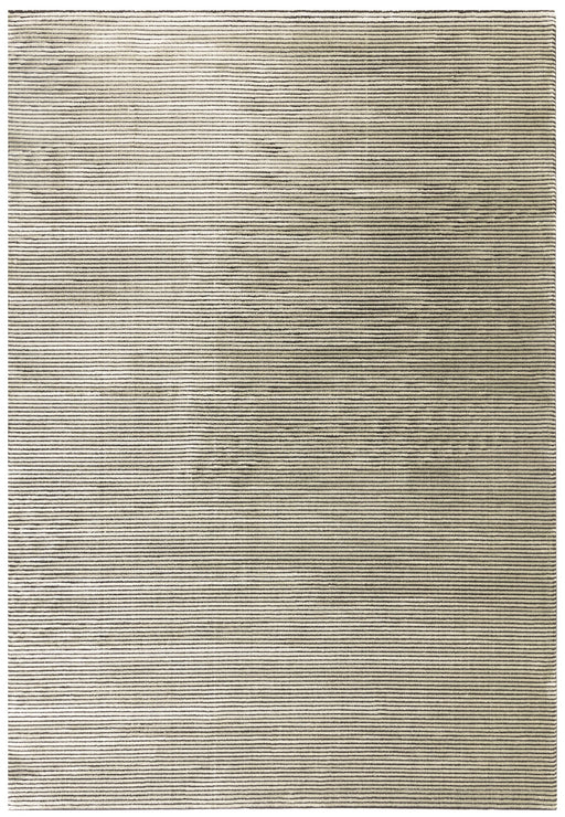 Atmacha Home And Living Rug Kuza Plain Stripe Khaki Rug