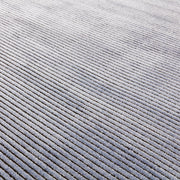 Atmacha Home And Living Rug Kuza Plain Stripe Navy Rug