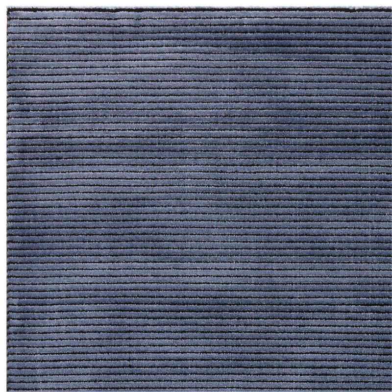 Atmacha Home And Living Rug Kuza Plain Stripe Navy Rug