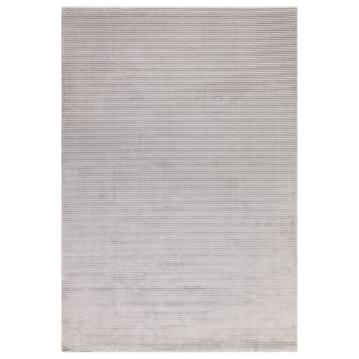 Atmacha Home And Living Rug Kuza Plain Stripe Silver Rug