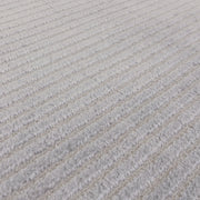 Atmacha Home And Living Rug Kuza Plain Stripe Silver Rug