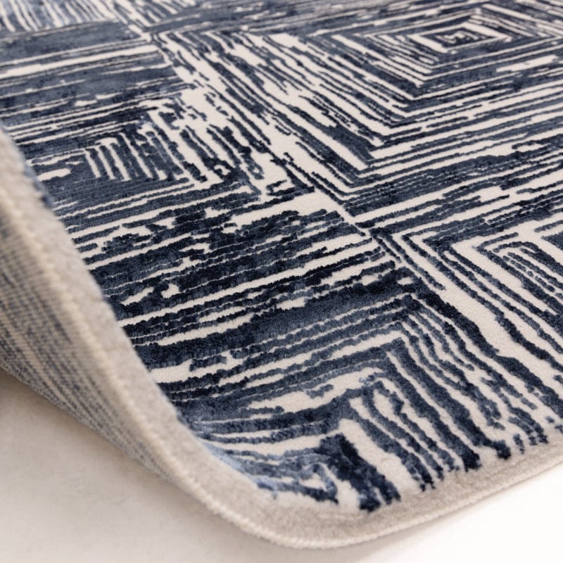 Atmacha Home And Living Rug Kuza Portrait Navy Rug