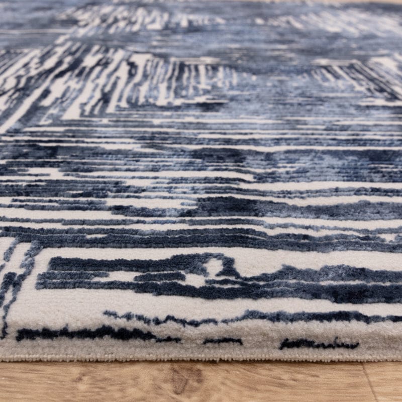 Atmacha Home And Living Rug Kuza Portrait Navy Rug