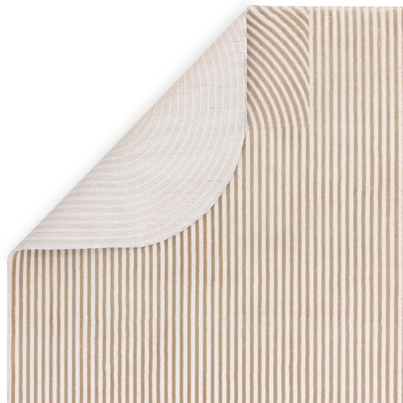 Atmacha Home And Living Rug Kuza Shape Gold / Cream Rug