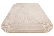 Atmacha Home And Living Rug Kuza Shape Gold / Cream Rug