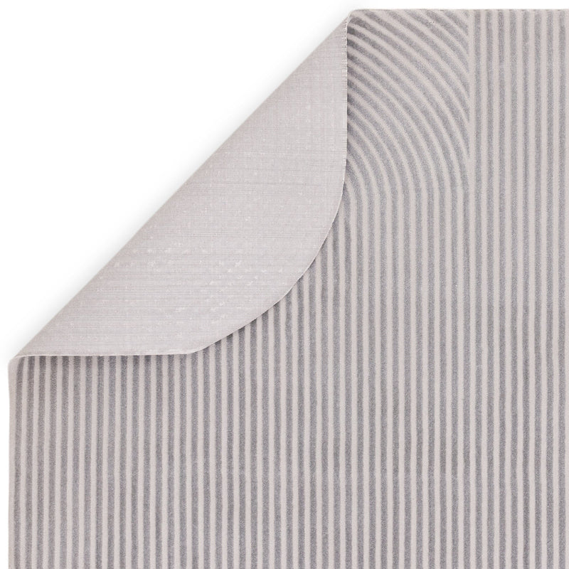 Atmacha Home And Living Rug Kuza Shape Silver / Grey Rug