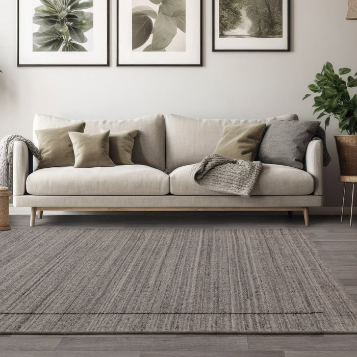 Atmacha Home And Living Rug Larson Charcoal Rug