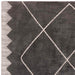 Atmacha Home And Living Rug Mason Diamond Black Rug