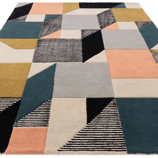 Atmacha Home And Living Rug Matrix Memphis Khaki Rug MAX100