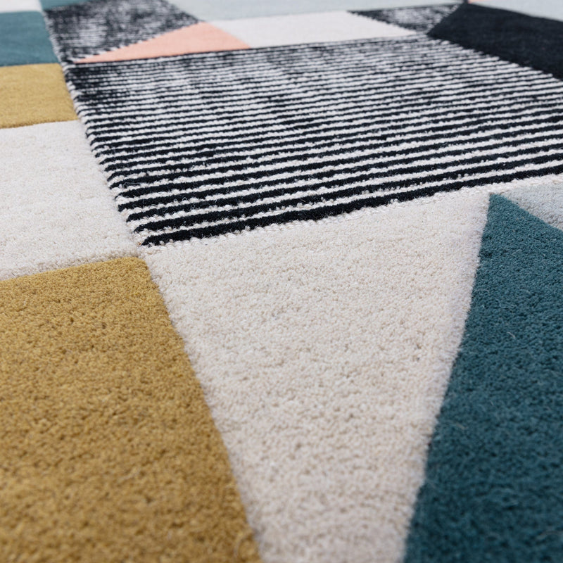 Atmacha Home And Living Rug Matrix Memphis Khaki Rug MAX100