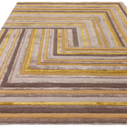 Atmacha Home And Living Rug Matrix Network Gold Rug MAX79