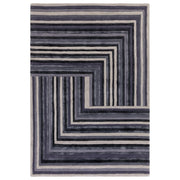 Atmacha Home And Living Rug Matrix Network Indigo Rug MAX81