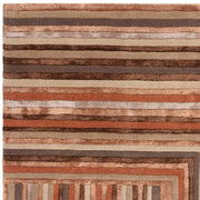 Atmacha Home And Living Rug Matrix Network Terracotta Rug MAX80