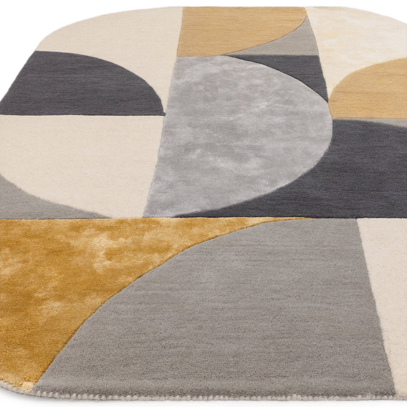 Atmacha Home And Living Rug Matrix Oval Sunset Rug MAX76