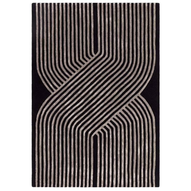 Atmacha Home And Living Rug Matrix Solstice Gunmetal Rug MAX98