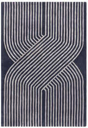 Atmacha Home And Living Rug Matrix Solstice Navy Rug MAX97