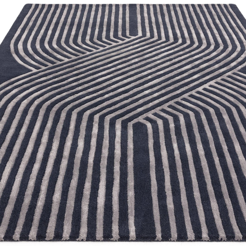 Atmacha Home And Living Rug Matrix Solstice Navy Rug MAX97