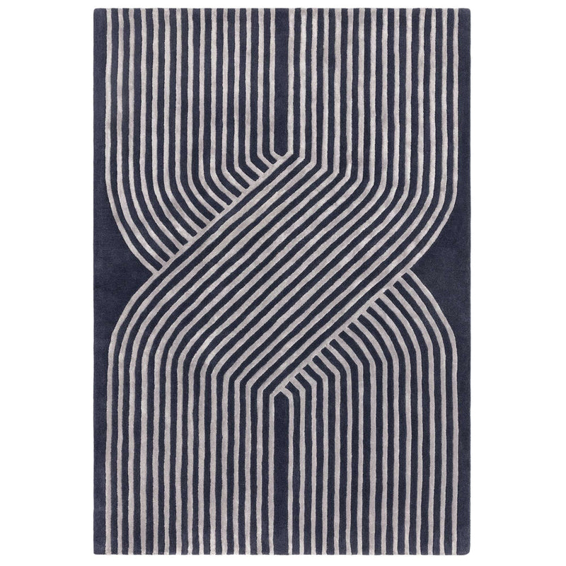 Atmacha Home And Living Rug Matrix Solstice Navy Rug MAX97