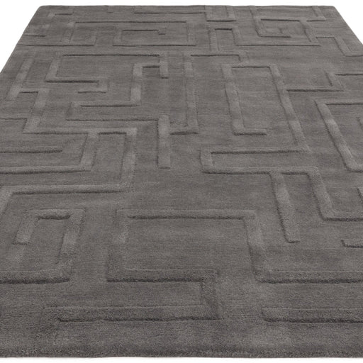 Atmacha Home And Living Rug Maze Charcoal Rug