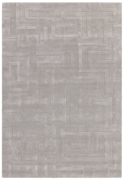 Atmacha Home And Living Rug Maze Silver Rug