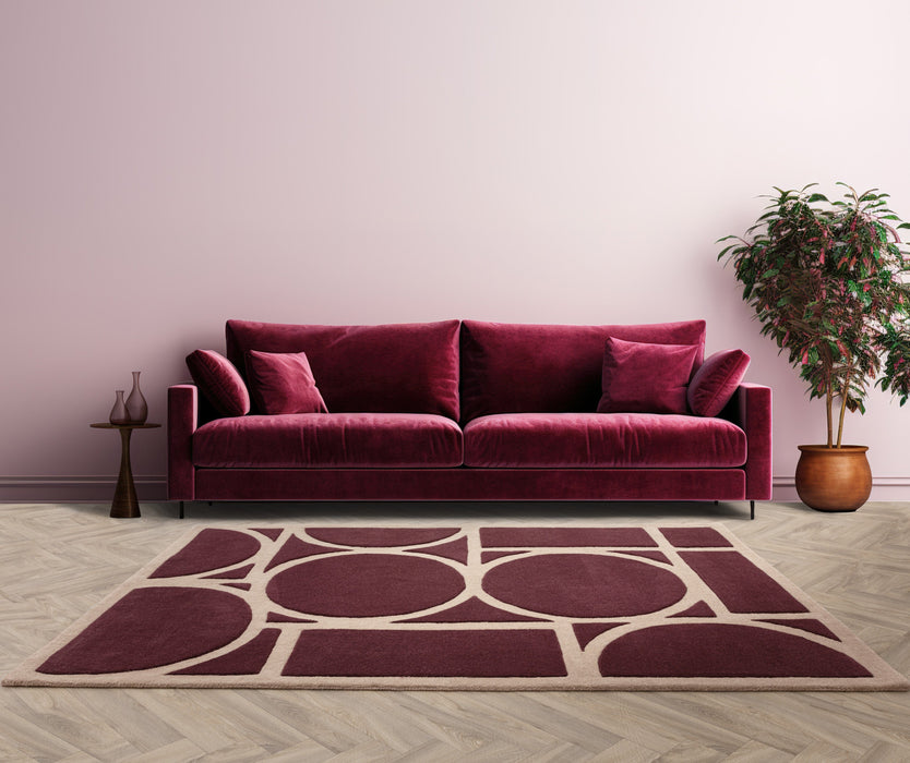 Atmacha Home And Living Rug Metro Plum Rug