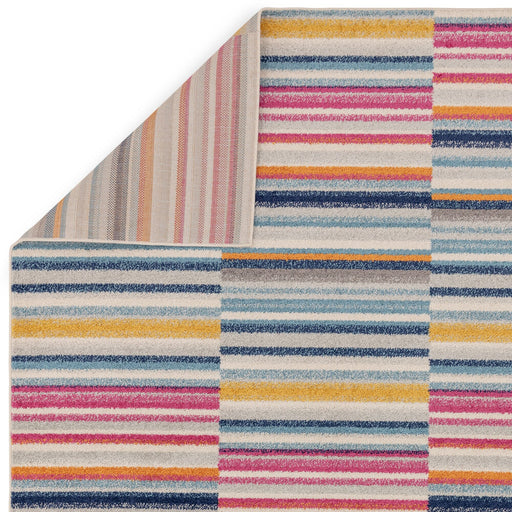 Atmacha Home And Living Rug Muse Multi-Coloured Stripe Rug MU06