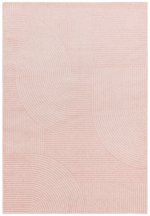 Atmacha Home And Living Rug Muse Pink Geometric Rug MU17