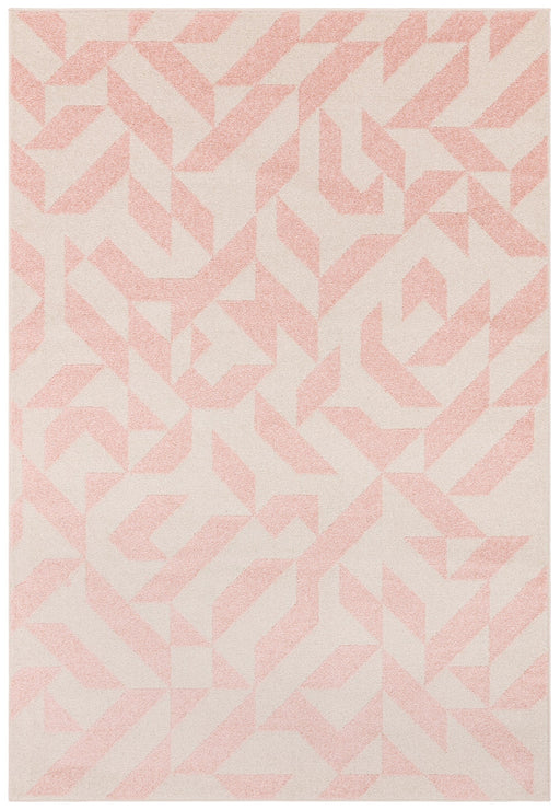 Atmacha Home And Living Rug Muse Pink Shapes Rug MU04