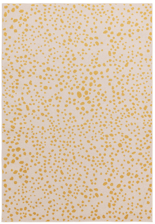 Atmacha Home And Living Rug Muse Yellow Spotty Rug MU12